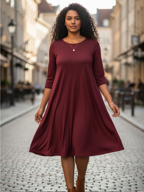 We The Free Keyhole Back Tunic Flowy Dress